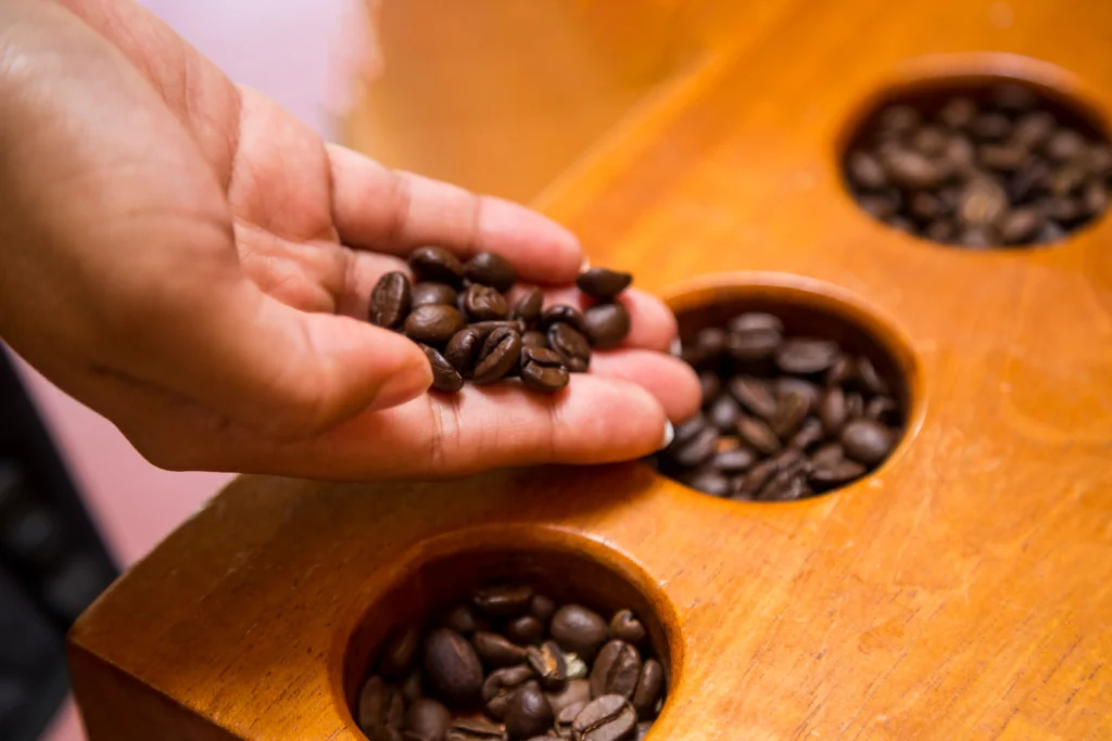 granos de café