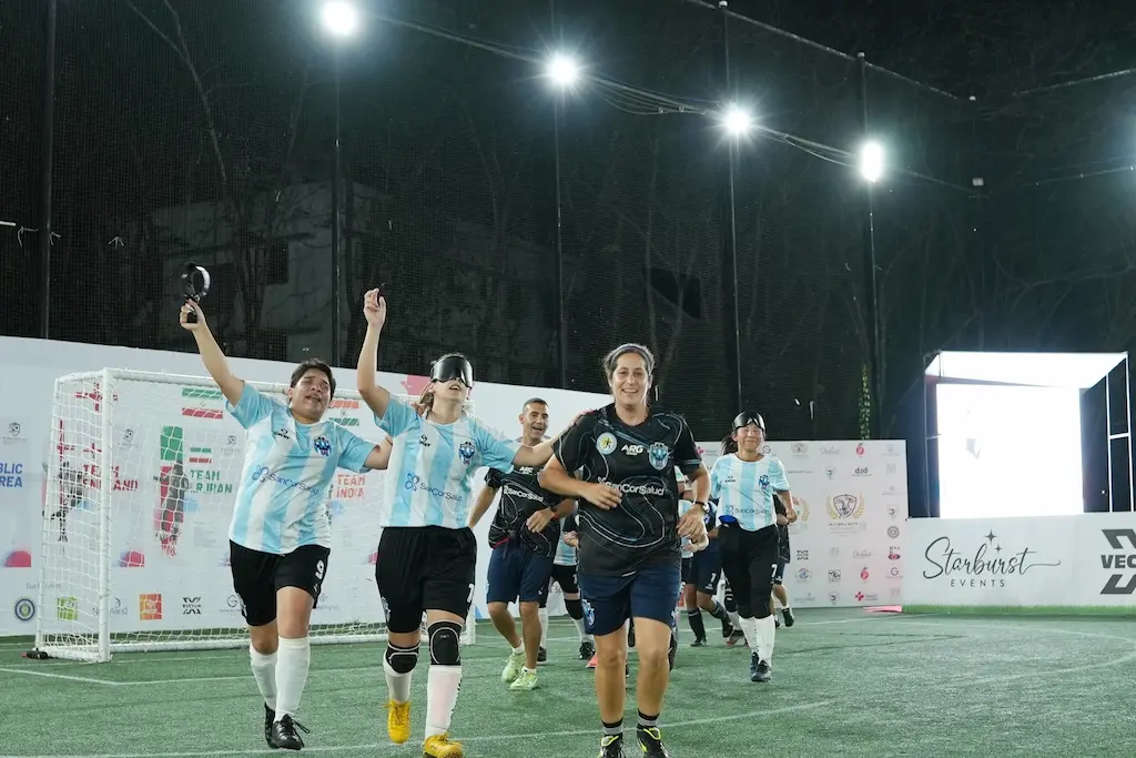 Las Murciélagas campeonas mundial India Inglaterra fútbol ciegas
